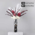 Elegant Artificial Flower Vase Set Home Office Decor Flower Arrangements Model Room Display