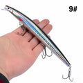 16 Colors 18cm 24g Minnow Fishing Lure Laser Crankbait | SAMAG