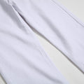Men's White Stretch Jeans for Fall, Distressed Denim | SAMAG