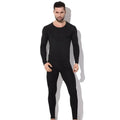 2025 New Men's Fleece Lined Thermal Underwear Set Motorcycle Skiing Base Layer Winter Warm Long Johns Shirts & Tops Bottom Suit