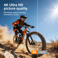 Ourlife 4K Action Camera 330° Face Tracking Gimbal Stabilizer 1.72 Inch Touch Screen 64MP Pocket Digital Camera WiFi Sports Cam