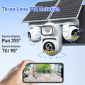 15MP 4G AOV Wireless Solar Camera 4G Sim Card Solar CCTV Auto Tracking Outdoor Protection Solar Security Camera Battery O-kam