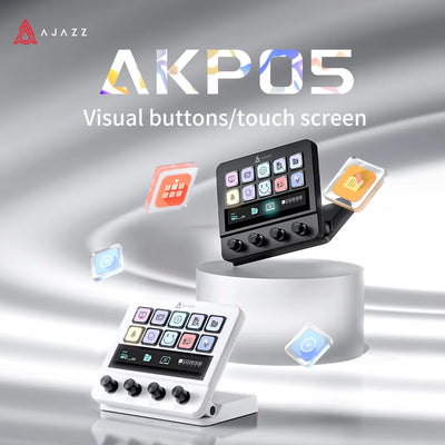 Ajazz AKP05 Mechanical Macro Keyboard Multi-Function | SAMAG