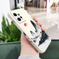 Sunset Red Phone Case For Xiaomi Redmi Note 13 12 12S 11 11S 10 10T 10S 9 9S 8 7 Pro Plus 4G 5G Liquid Silicone Cover