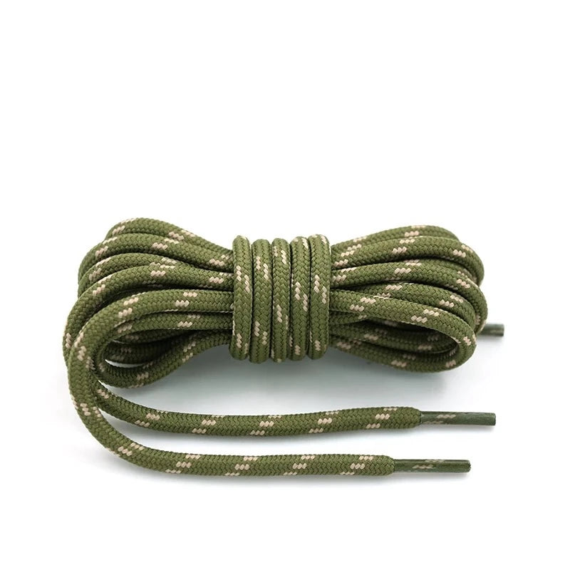 1Pair Outdoor Shoelaces Sports Round Shoes Lace Hiking Slip Rope Laces Sneakers Boots Shoelace 100/120/140/160cm Strings