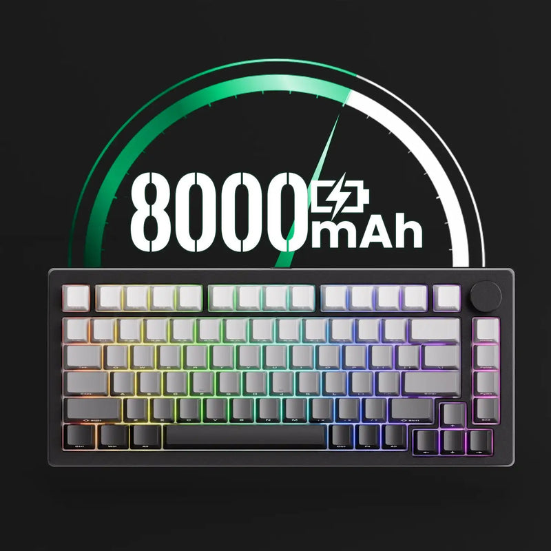 Akko MONSGEEK M1 V5 TMR Rapid Trigger Gaming Keyboard with Magnetic/Mechanical Switches 8K RGB Hot-swap Aluminum Keyboard Gasket