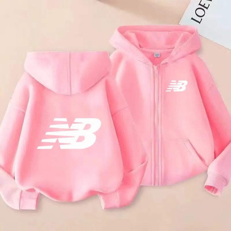 New Children's Sport - style Zipper Hooded Sweatshirt - View 12 | SAMAG