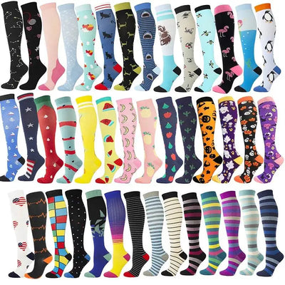 HUAYASX Compression Stockings Unisex Sport Leg Pressure | SAMAG