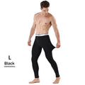 Men's Thermal Underwear Pants Winter Thick Fleece Lined Long Johns Warm Leggings Base Layer Bottoms