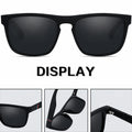 Fashion Square Polarized Sunglasses AntiGlare UV400 | SAMAG