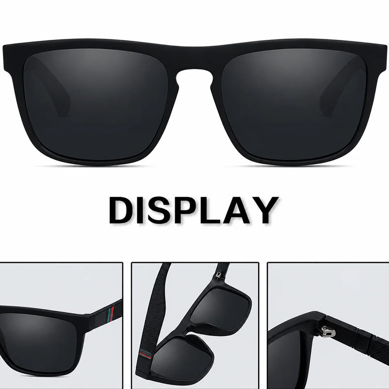 Fashion Square Polarized Sunglasses AntiGlare UV400 | SAMAG