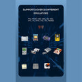 Game Console Project X Handheld Game Console 4.3 Inch HD Screen Portable Video Game Console Support Dual Player and Controller