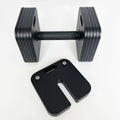Quick-lock Steel Square Adjustable Dumbbells Set Free | SAMAG