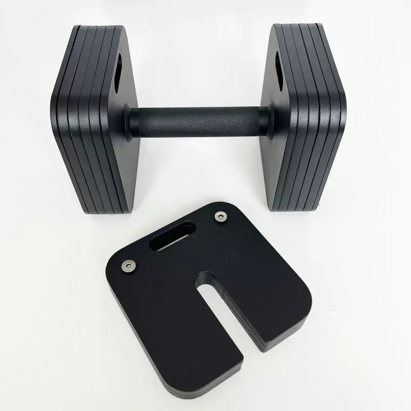 Quick-lock Steel Square Adjustable Dumbbells Set Free | SAMAG