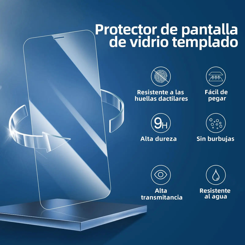 Screen Protector For iPhone 12 Mini 5.4 inch Tempered Glass HD Crystal 9H Anti Scratch Case Friendly