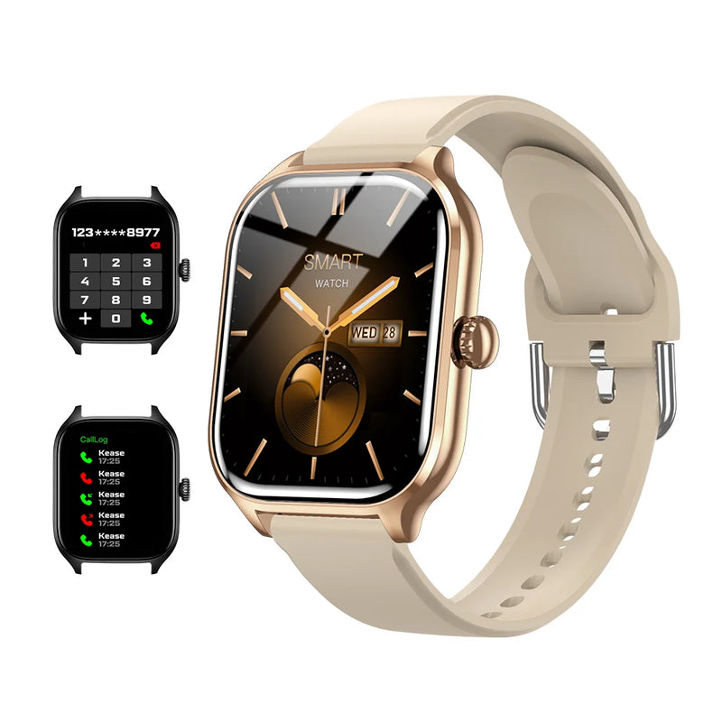 LAXASFIT New H9 Promax Smart Watch Dial to Answer Calls Calorie Tracking Heart Rate Oximetry Monitoring Bluetooth Smartwatch