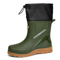 Men's high-top casual rain boots four seasons anti-slip waterproof wading fishing water shoes car wash snow kitchen rain shoes