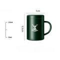 Thermal Mug with Lid 304 Stainless Steel Coffee Cup Home Office Double Wall Tumbler Anti-drop Keep Warm&cold Double Bottom Mug