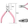 Multifunctional Hand Tools Jewelry Pliers with round Nose End - Cutting Wire Tool for DIY Handmade Jewelry Making Accessories