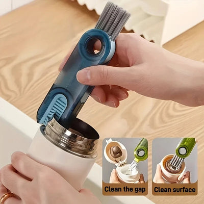 Cleaning brush three in one cup water artifact thermos | SAMAG
