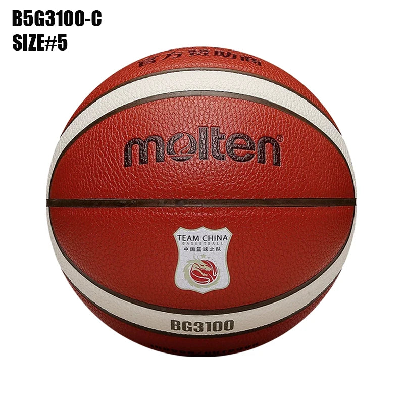 Molten Original Basketball Balls Size 7/6/5 PU Material | SAMAG