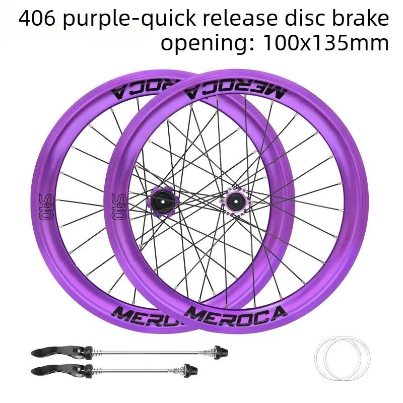 Foldable Bicycle Wheel 20 Inch 406 451 349 Small Deep Rim - View 22 | SAMAG
