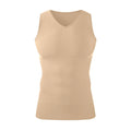 Men's V Neck Shapewear Compression Sleeveless Vest Breathable Slim Fit Undershirt for Running Fitness Daily Casual Summer Wear