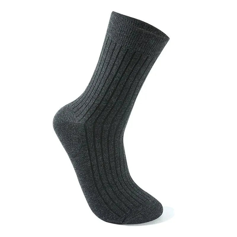 5 Pairs Socks Men's Mid-tube Sweat Absorption Business | SAMAG