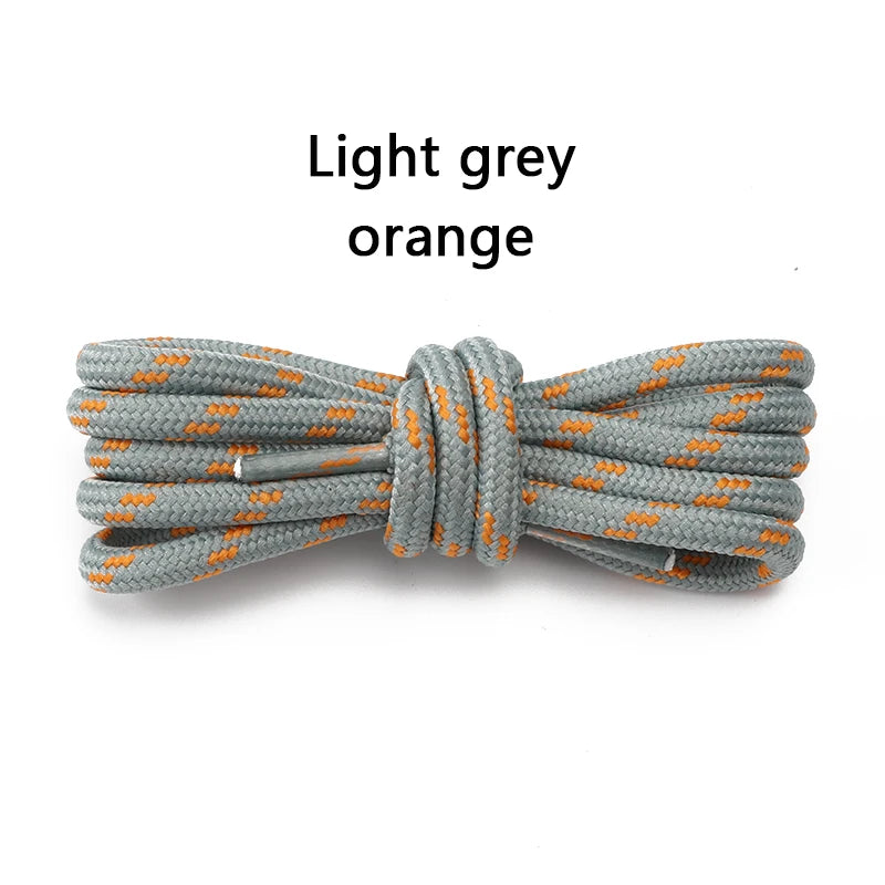 Outdoor Sports Round Shoelaces Durable Polyester Shoe laces Baskets Boots Laces for Shoes 100/120/140/160cm Shoe Accessories
