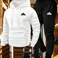 Men's Printed Pullover Hoodie Sweatpants Streetwear | SAMAG