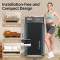 Walking Pad Treadmill with Foldable Handrail, 3.5HP Quiet | SAMAG