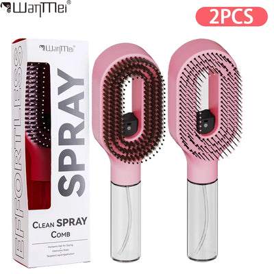 /Set 2-in-1 Multi-functional Spray Bottle Comb | SAMAG