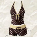 Sexy Women's Swimsuit Polka Dot Tankinis Bikinis Sets | SAMAG