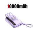 ONEPLUS 120W 50000mAh Portable Power Bank High Capacitybuilt-in 4 Cables Two-Way Fast Charging Mini Powerbank For iPhone Samsung