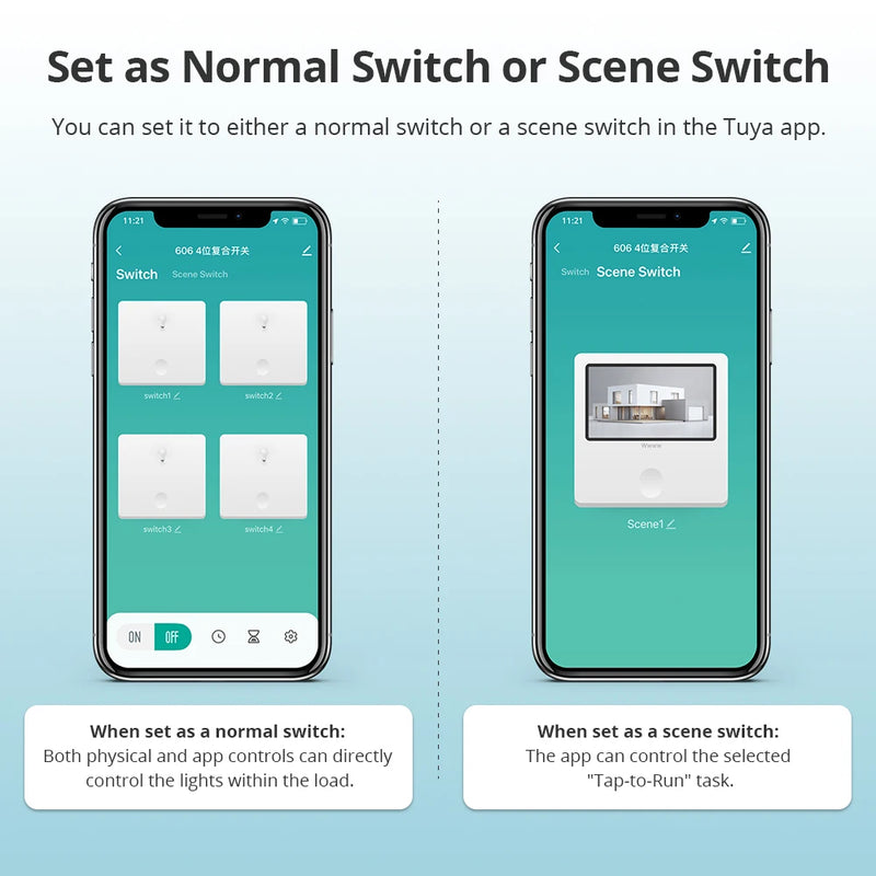 Zemismart Zigbee Push Wall Light Switches Work with Tuya Alexa Google Home Smartthings via hub 1 2 3 4 Gang Neutral Interruptor