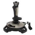 PC Flight Joystick Wired Flight Stick Flight Simulator Control Joystick with Vibration Function Throttle Control for PC Laptop