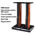 Painted Wooden Bookshelf Speaker Bracket HiFi Fever Professional Home Audio Amplifier Stand Surround Sound Box Floor Stand 1pair