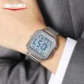 2559 Sport EL Light Casual Watch for Man Chronograph Countdown Stopwatch Digital Wristwatch 2Time Fashion - Visuel 6 | SAMAG