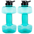 Dumbbell Water Bottle Creative Fitness Kettle Portable | SAMAG