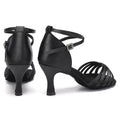 Women Dance Shoes For Girls Ladies Latin Ballroom Dance Shoes Satin Professional Salsa Tango Party Dancing Shoes Training Shoes