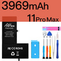 PINZHENG Real High Capacity Battery For iPhone X XR XS Max 12 13 Mini Pro Max 11 Pro Max Replacement Bateria Warranty One Year