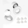 Quiet Ear Plugs for Noise Reduction – Super Soft, Reusable Hearing Protection for Sleep,Swim, Work 8 Ear Tips in XS/S/M/L