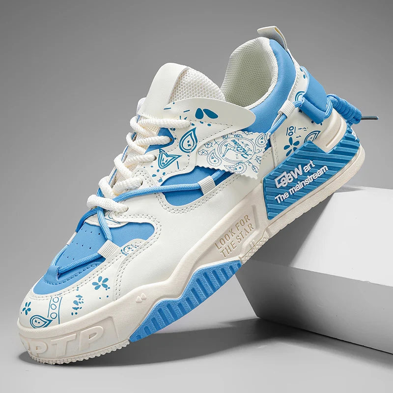 Sneakers, Outdoor Sports Men's Lace-up Fitness Skate Shoes Casual Basketball Shoes Comfortable Soft Sole Large Size