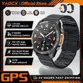2026 New Military Smart Watch Men Built-in GPS 530mah Bluetooth Call 3ATM Waterproof Barometric Altimeter Sports Smart Watches