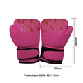 Boxing Training Fighting Gloves Flame Breathable Sparring | SAMAG