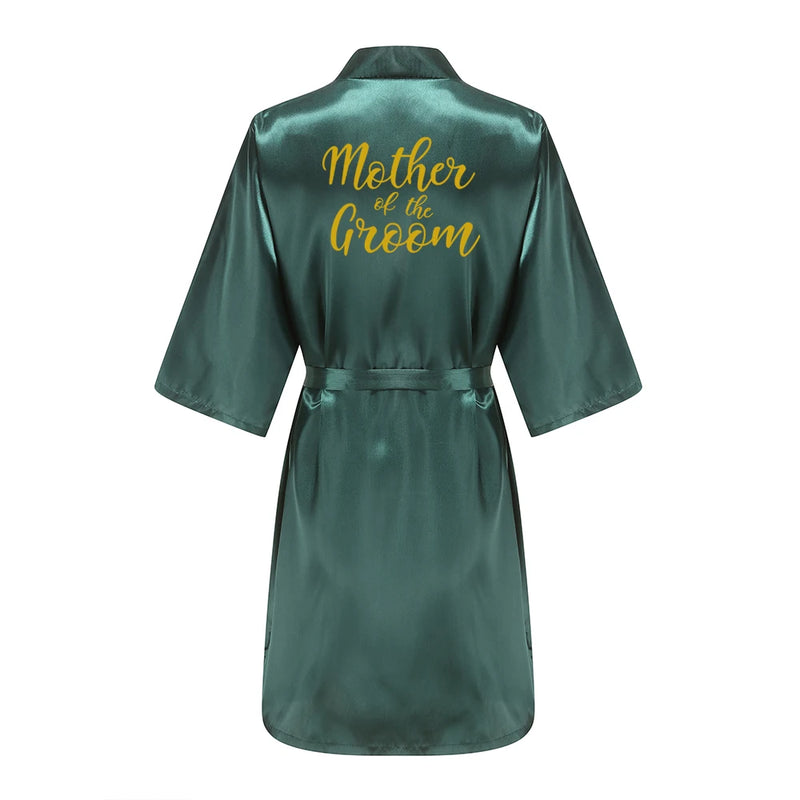 Wedding Bride Bridesmaid Robes Dressing Gown Sexy Women | SAMAG