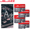 High-Speed Memory Card A2 U3 4K Micro TF SD Card 64GB 128GB 256GB 512GB C10 for UAV Phone Nintendo Switch