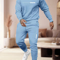 The new men's hoodie set for Spring and Autumn is a comfortable and soft streetwear collection with letter prints | SAMAG