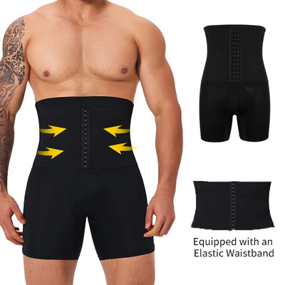 Shapewear for Men Tummy Control Body Shaper Fajas Shorts | SAMAG