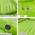 Bedside Medical Bathtub Inflatable Bed Tub with Soft Air Pillow Shower Assistive Bedridden Patients Bath Basin Kit PVC Wash Set